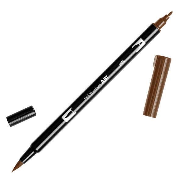 TOMBOW DUAL BRUSH 969 CHOCOLATE