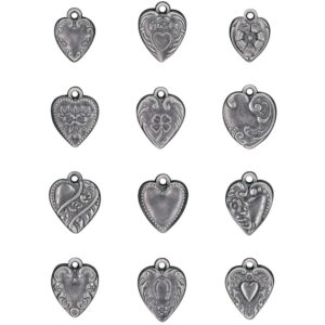 Advantus Tim Holtz Adornments Hearts