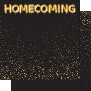 SCRAPBOOK CUSTOMS 12X12 HOMECOMING BALLOONS