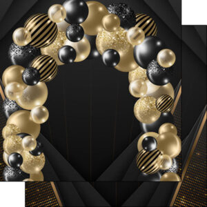 SCRAPBOOK CUSTOMS 12X12 BALLOON ARCH