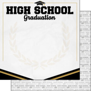 SCRAPBOOK CUSTOMS 12X12 HIGH SCHOOL GRADUATION