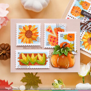 Waffle Flower PC Stencil Harvest