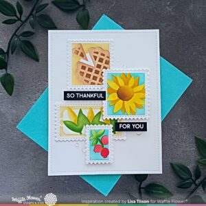 Waffle Flower PC Stencil Harvest