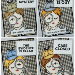 Hero Arts Miss Detective Stamp Club