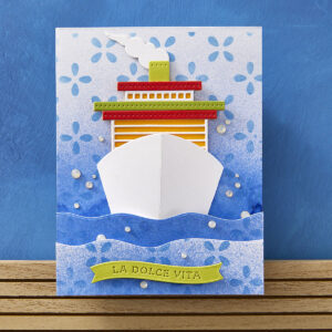 Spellbinders Deckside Dreams Etched Dies From the La Dolce Vita Collection