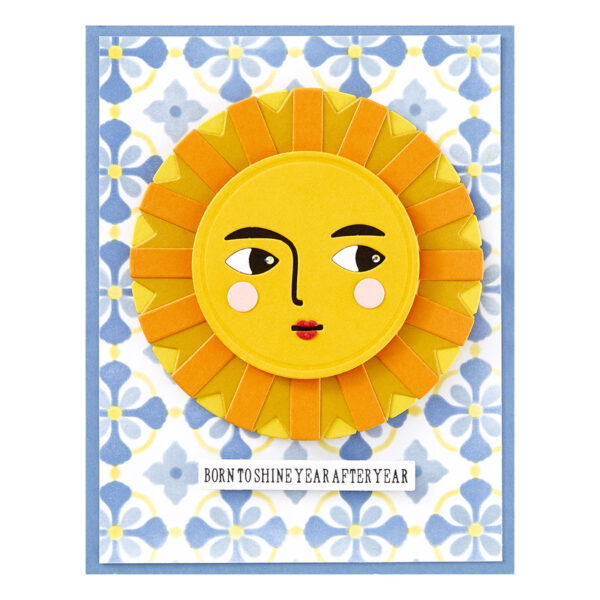 Spellbinders Under the Sun Etched Dies From the La Dolce Vita Collection