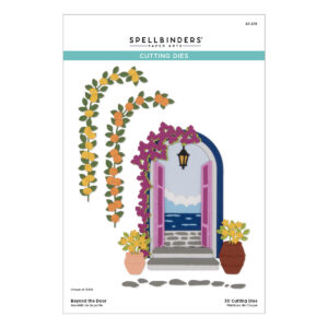 Spellbinders Beyond the Door Etched Dies From the La Dolce Vita Collection