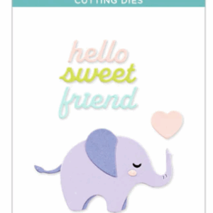 SPELLBINDERS DIE PEANUT'S HEARTFELT HELLO