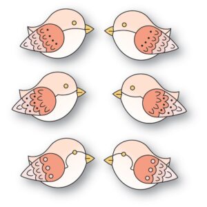 Poppy Stamps Stamps Die Nordic Birds of A Feather