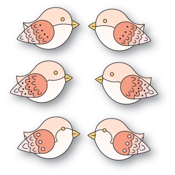 Poppy Stamps Stamps Die Nordic Birds of A Feather Poppy Stamps Stamps Die Nordic Birds of A Feather