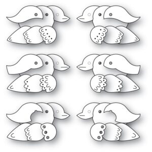 Poppy Stamps Stamps Die Nordic Birds of A Feather