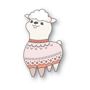 Poppy Stamps Die Nordic Joyful Lamb