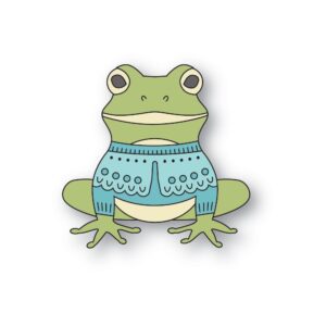 Poppy Stamps Die Nordic Sitting Frog