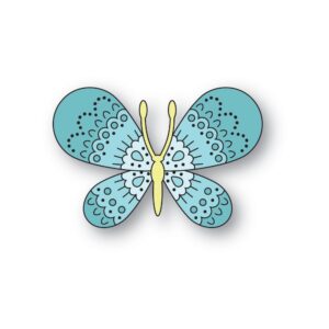 Poppy Stamps Die Nordic Belle Butterfly