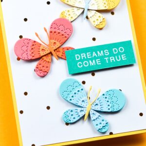 Poppy Stamps Die Nordic Belle Butterfly