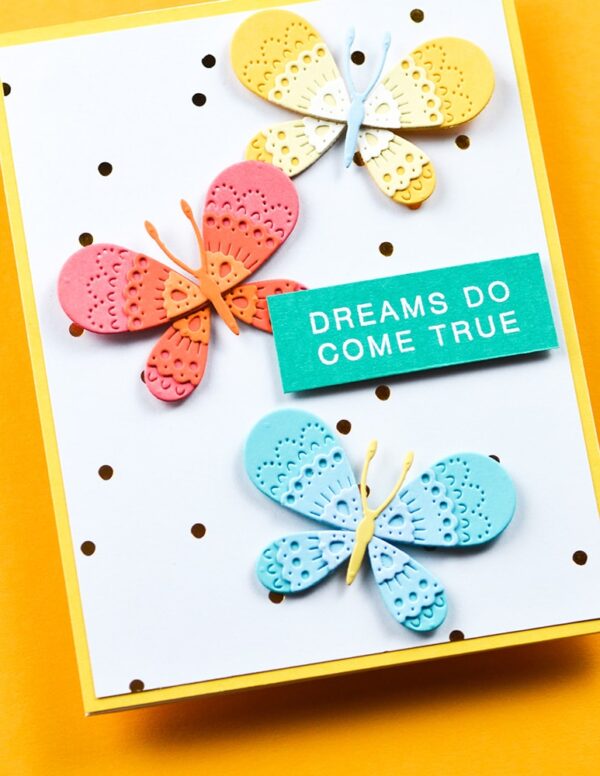 Poppy Stamps Die Nordic Belle Butterfly