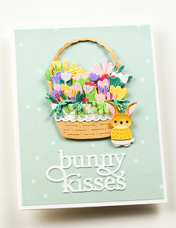 Poppy Stamps Die Nordic Basket