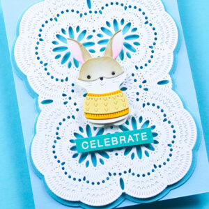 Poppy Stamps Die Nordic Bunny