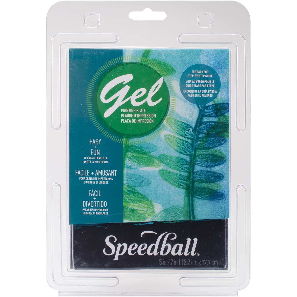 SPEEDBALL GEL PRINTING PLATE 5X7