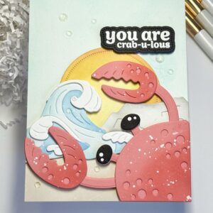 Waffle Flower Die Inquisitive Crab