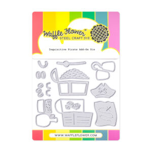 Waffle Flower Die Inquisitive Pirate Add-on