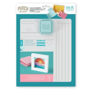 WE R SHADOW BOX PUNCH BOARD