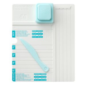 WE R SHADOW BOX PUNCH BOARD