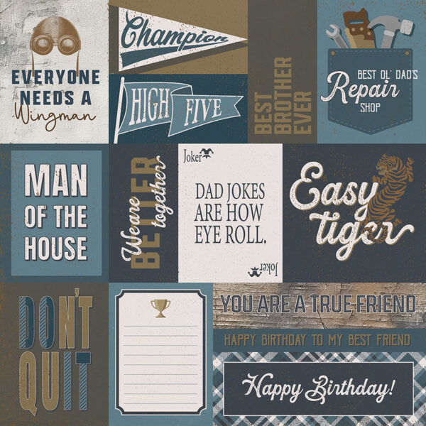 Photo Play Wingman 12X12 Easy Tiger