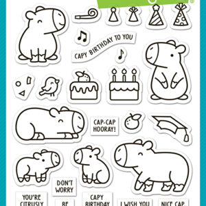 Lawn Fawn Stamp Capybaras!
