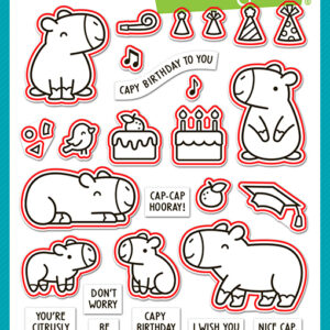 Lawn Fawn Die Capybaras!