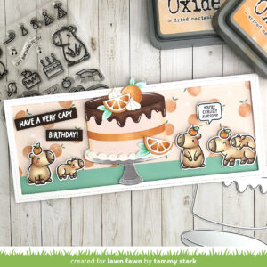 Lawn Fawn Stamp Capybaras! Add-on