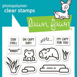 Lawn Fawn Stamp Capybaras! Add-on