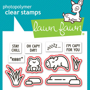 Lawn Fawn Die Capybaras! Add-on