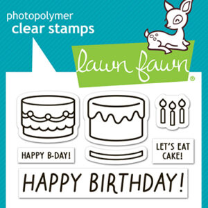Lawn Fawn Stamp Cake It Easy Add-on