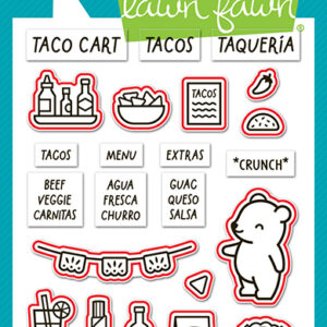 Lawn Fawn Die Treat Cart Add-on: Tacos