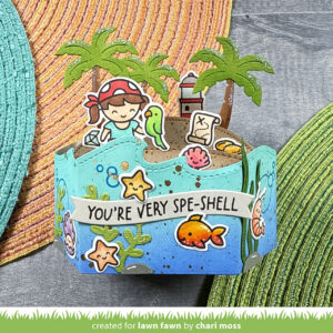 Lawn Fawn Stamp Shello, Friend