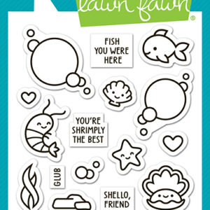 Lawn Fawn Stamp Shello, Friend