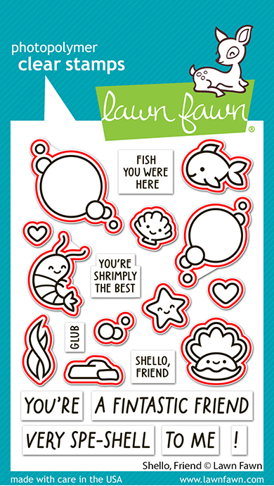 Lawn Fawn Die Shello, Friend