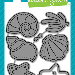 Lawn Fawn Die Stitched Seashells