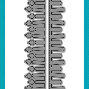 Lawn Fawn Die Candle Border