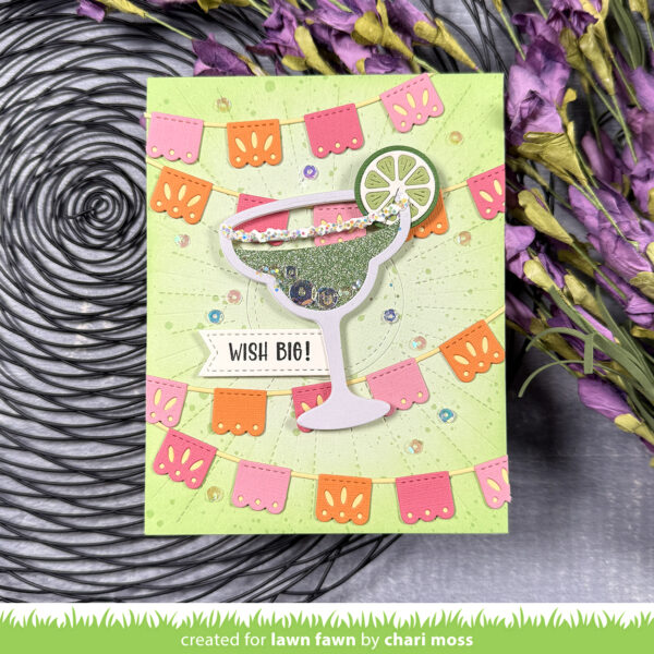 Lawn Fawn Die Fiesta Banner Border