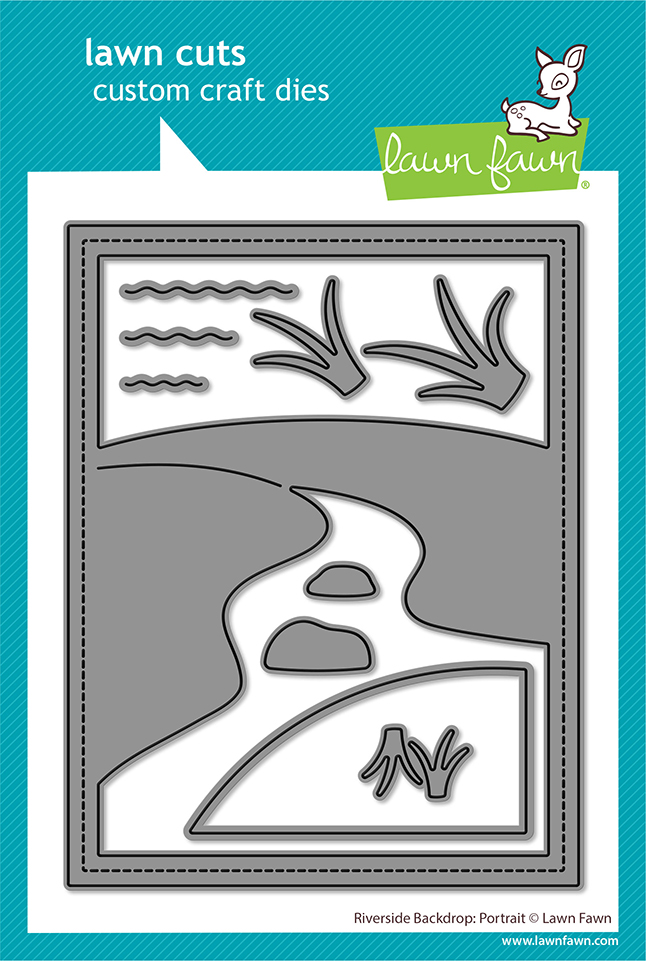 Lawn Fawn Die Riverside Backdrop: Portrait