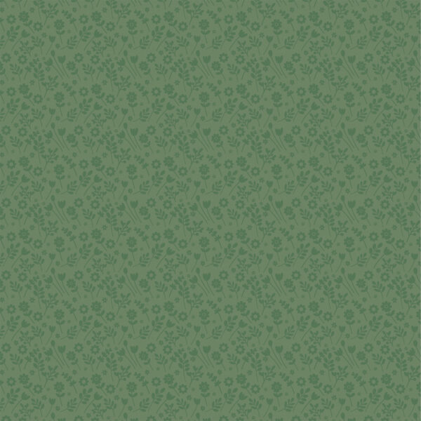 Echo Park Chickens 12X12 Flocked Floral