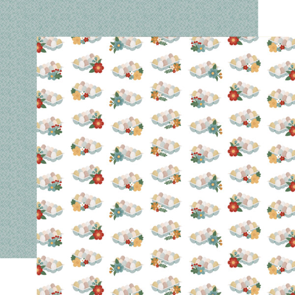 Echo Park Chickens 12X12 Farm Fresh Eggs