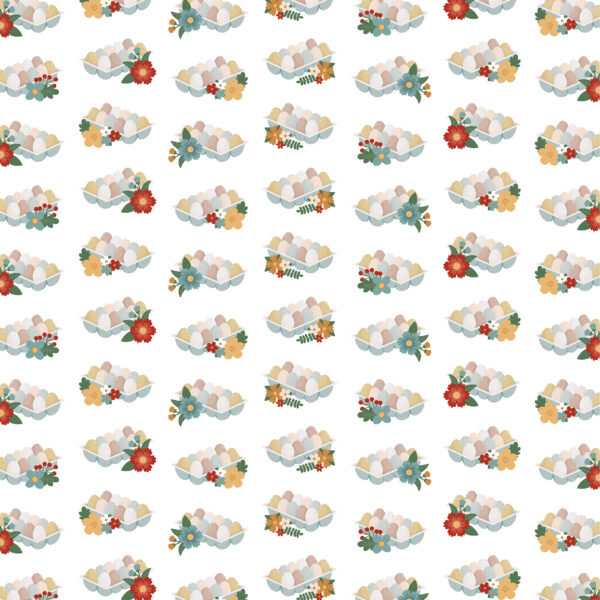 Echo Park Chickens 12X12 Farm Fresh Eggs