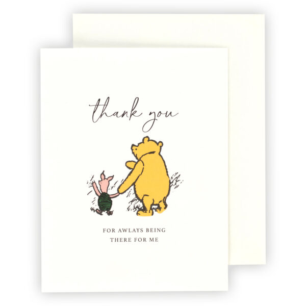Echo Park Greeting Cards Thank You Winnie and Piglet