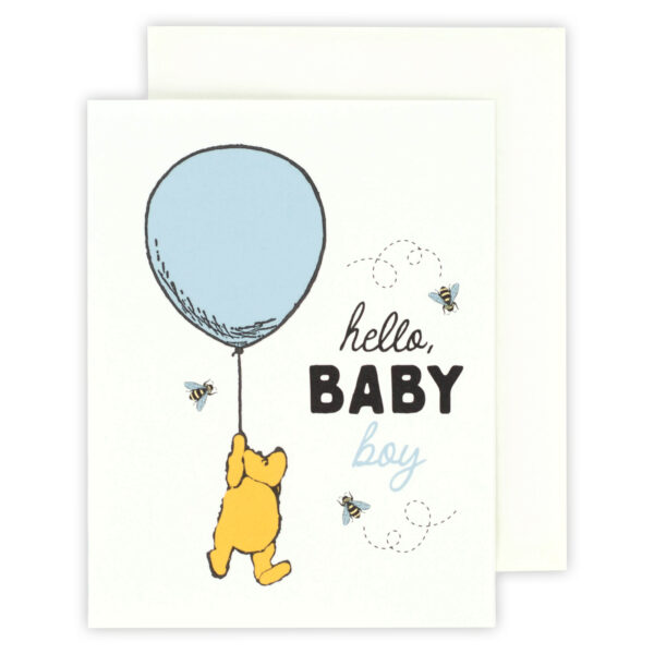 Echo Park Greeting Cards Hello Baby Boy Winnie Echo Park Greeting Cards Hello Baby Boy Winnie