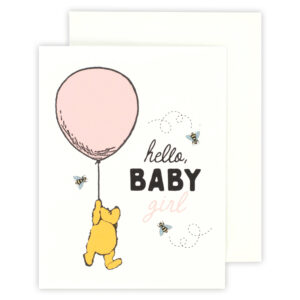 Echo Park Greeting Cards Hello Baby Girl Winnie