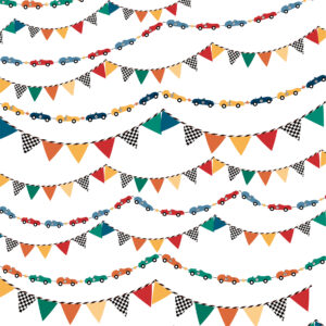 Echo Park Vroom! 12X12 You Win Garlands
