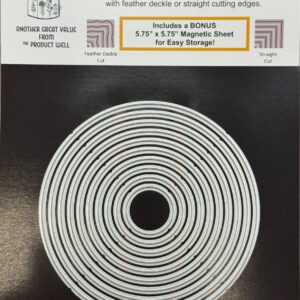 PRODUCT WELL DIE NESTED CIRCLES